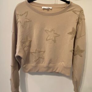 Olive & Oak cropped star sweatshirt